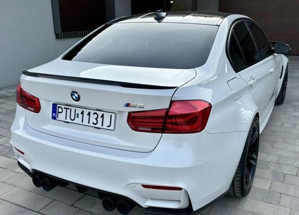 BMW M3 cena 169000 przebieg: 64500, rok produkcji 2016 z Chmielnik małe 781